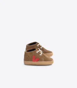 Kinder VEJA BABY SUEDE BROWN PEKIN