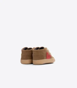 Kinder VEJA BABY SUEDE BROWN PEKIN