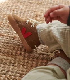 Kinder VEJA BABY SUEDE BROWN PEKIN