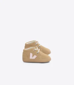 Kinder VEJA BABY SUEDE DESERT PETALE