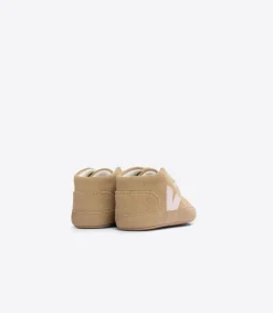 Kinder VEJA BABY SUEDE DESERT PETALE