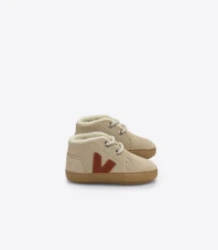 Kinder VEJA BABY SUEDE X BONPOINT ALMOND CANYON