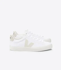 Damen VEJA CAMPO CANVAS WHITE PIERRE