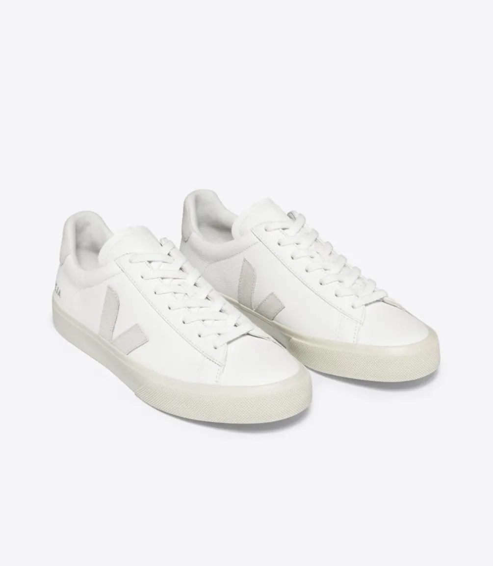 Damen VEJA CAMPO LEATHER WHITE NATURAL