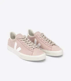 VEJA CAMPO NUBUCK BABE WHITE