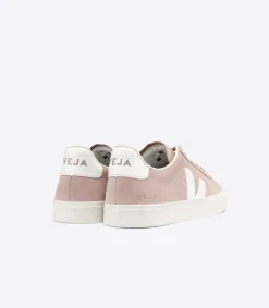 VEJA CAMPO NUBUCK BABE WHITE