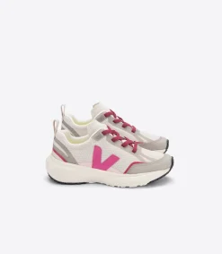 Kinder VEJA CANARY ELASTIC LACES ALVEOMESH NATURAL MIA