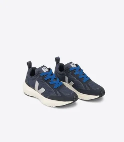 Kinder VEJA CANARY ELASTIC LACES NAUTICO OXFORD GREY