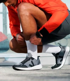 VEJA CONDOR 2 ALVEOMESH CONCRETE BLACK