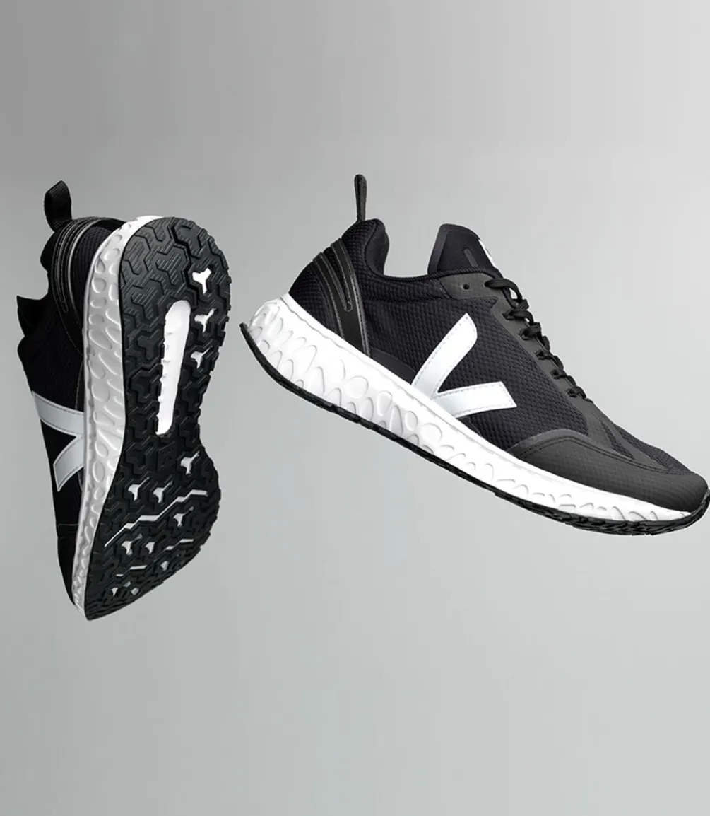 VEJA CONDOR MESH BLACK WHITE
