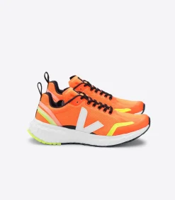 VEJA CONDOR MESH NEON ORANGE WHITE