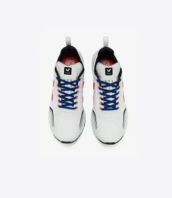 VEJA CONDOR MESH WHITE ORANGE FLUO