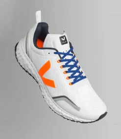 VEJA CONDOR MESH WHITE ORANGE FLUO
