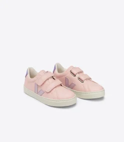 Kinder VEJA ESPLAR LEATHER PETALE PARME