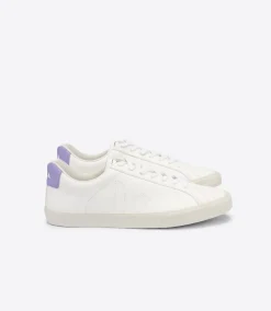 VEJA ESPLAR LEATHER WHITE LAVANDE