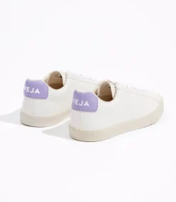 VEJA ESPLAR LEATHER WHITE LAVANDE