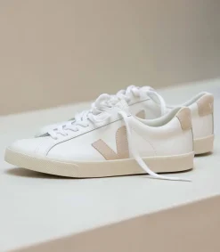 Damen VEJA ESPLAR LEATHER WHITE SABLE