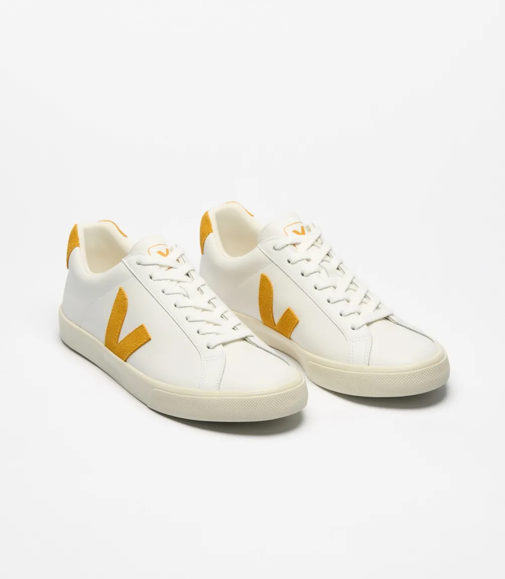 Damen VEJA ESPLAR LEATHER WHITE SAFRAN