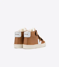 Kinder VEJA ESPLAR MID FURED LEATHER MAT TUILE