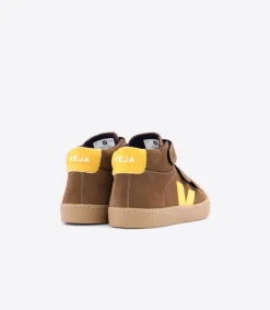 Kinder VEJA ESPLAR MID SUEDE BROWN TONIC