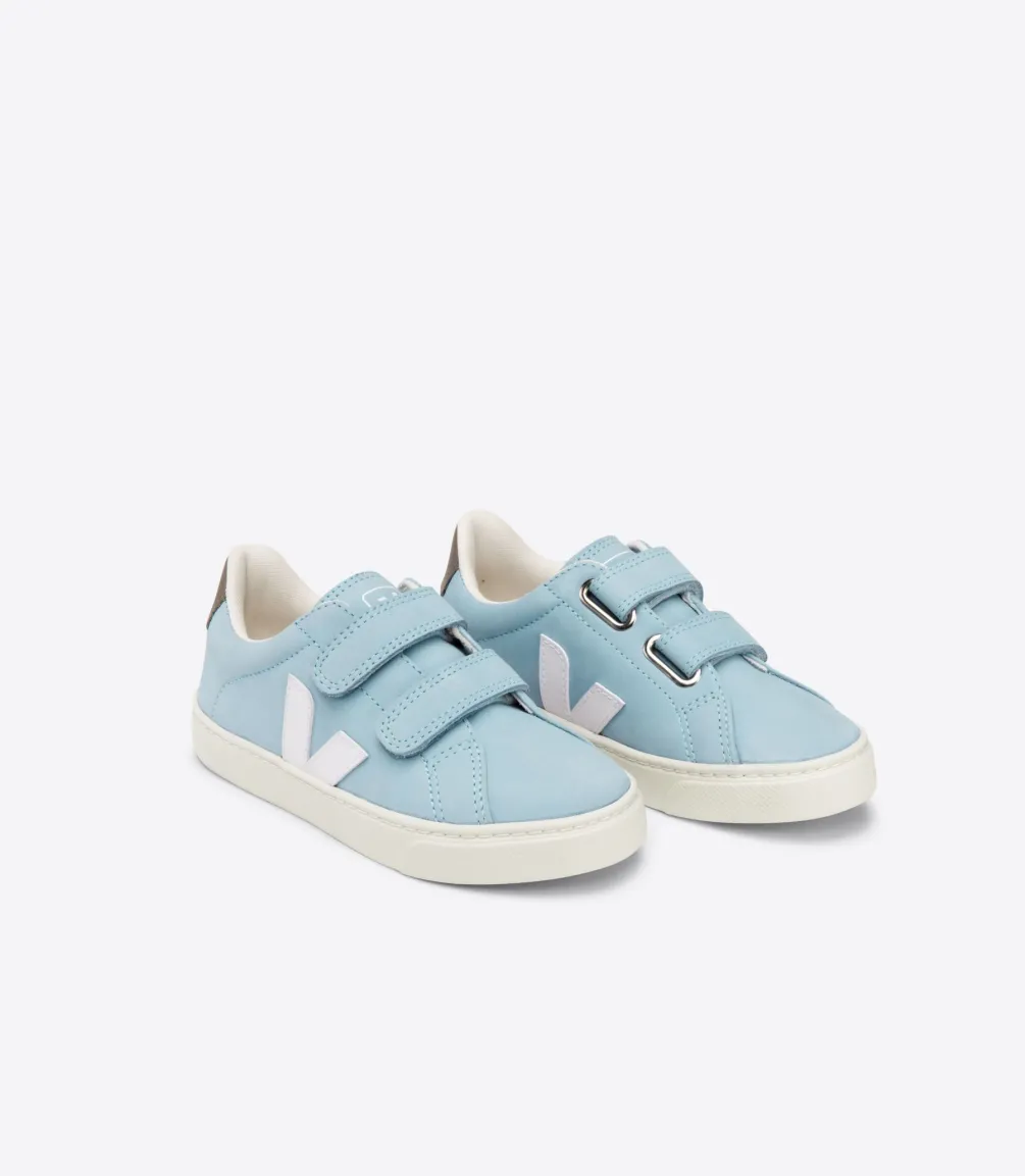 Kinder VEJA ESPLAR NUBUCK STEEL WHITE