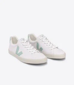 VEJA ESPLAR SE CANVAS WHITE MATCHA