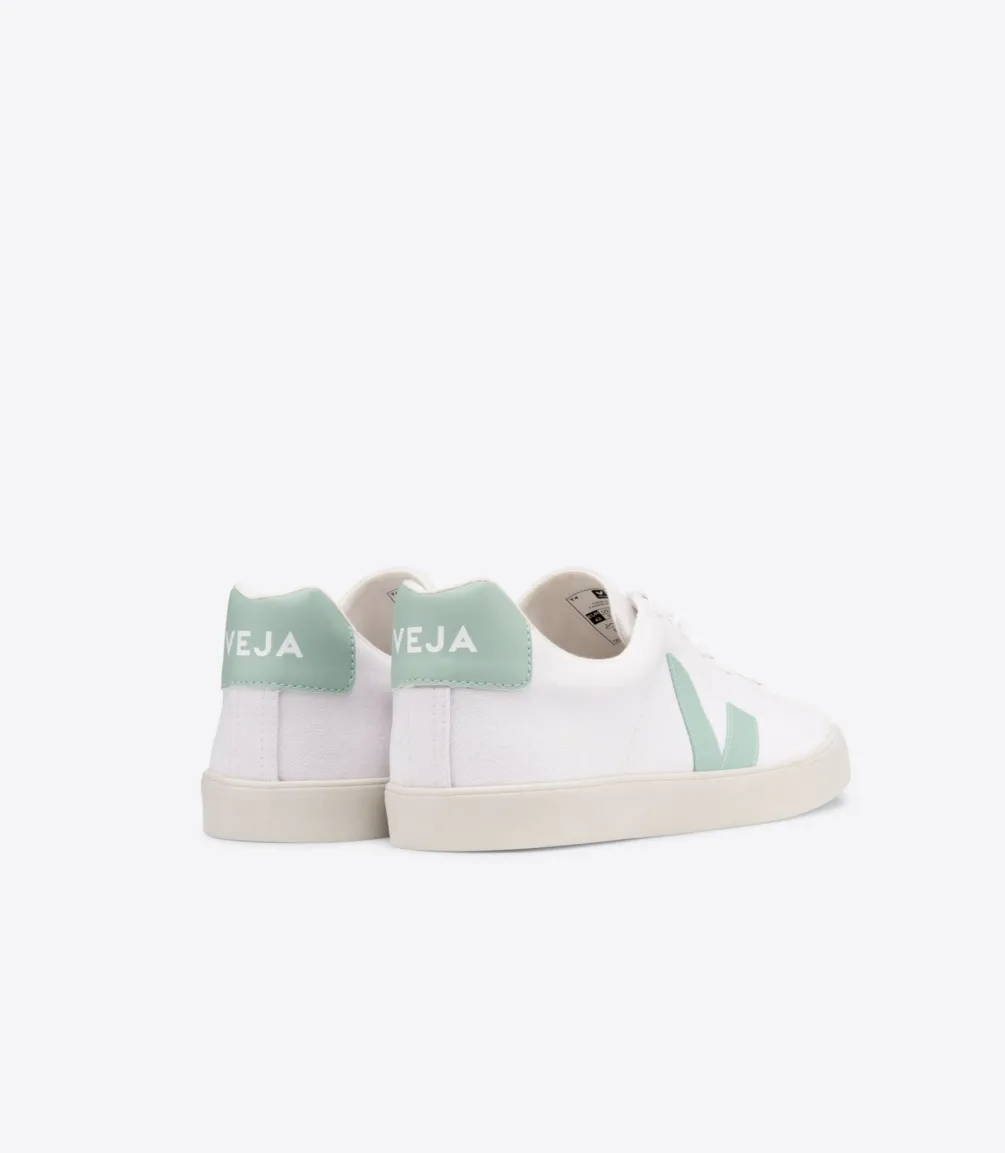 VEJA ESPLAR SE CANVAS WHITE MATCHA