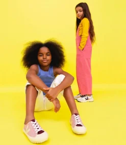 Kinder VEJA FLIP LACES CANVAS MULTICO BABE