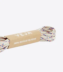 Damen VEJA LACES PET NATURAL PAROS ORANGE FLUO