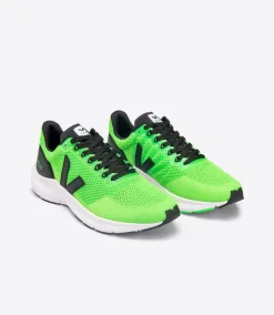 VEJA MARLIN V-KNIT VERT FLUO BLACK