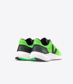 VEJA MARLIN V-KNIT VERT FLUO BLACK