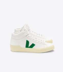 Damen VEJA MINOTAUR LEATHER WHITE EMERAUDE BUTTER
