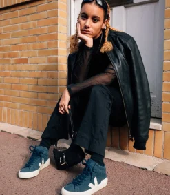 Damen VEJA MINOTAUR SUEDE NAUTICO PIERRE