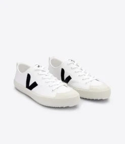 VEJA NOVA CANVAS WHITE BLACK