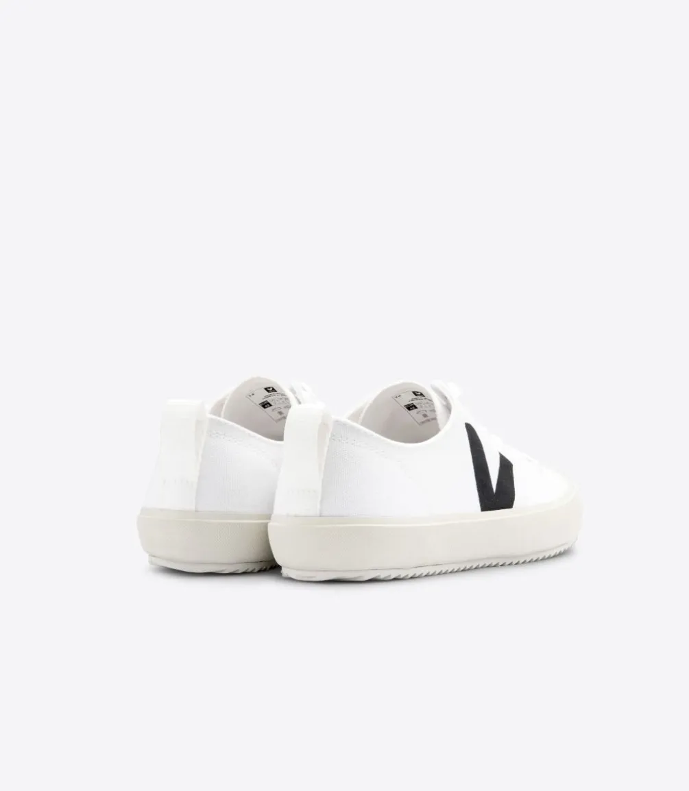 VEJA NOVA CANVAS WHITE BLACK