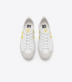 VEJA NOVA CANVAS WHITE GOLD YELLOW