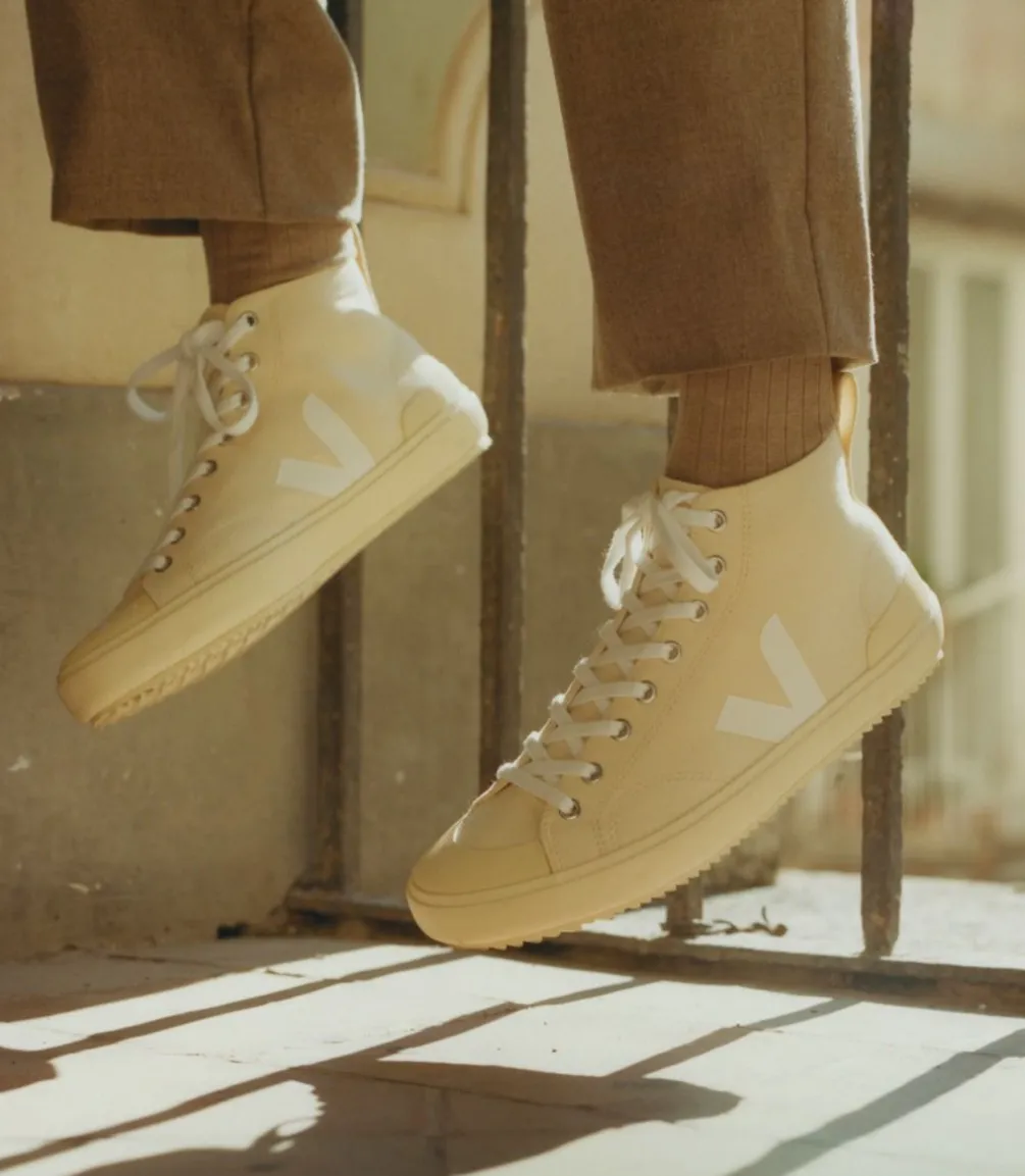 VEJA NOVA HT CANVAS BUTTER WHITE BUTTER SOLE