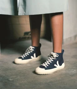 VEJA NOVA HT CANVAS NAUTICO BUTTER SOLE