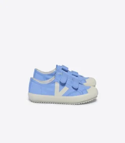 Kinder VEJA OLLIE CANVAS AQUA PIERRE
