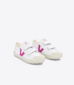 Kinder VEJA OLLIE CANVAS WHITE LOTUS