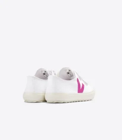 Kinder VEJA OLLIE CANVAS WHITE LOTUS