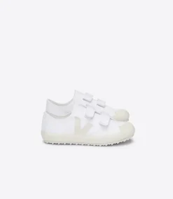 Kinder VEJA OLLIE CANVAS WHITE PIERRE