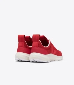 VEJA PERFORMANCE RUNNER V-KNIT X RICK OWENS CARNELIAN