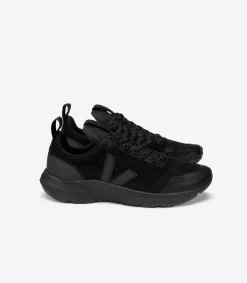 VEJA PERFORMANCE RUNNER V-KNIT X RICK OWENS BLACK