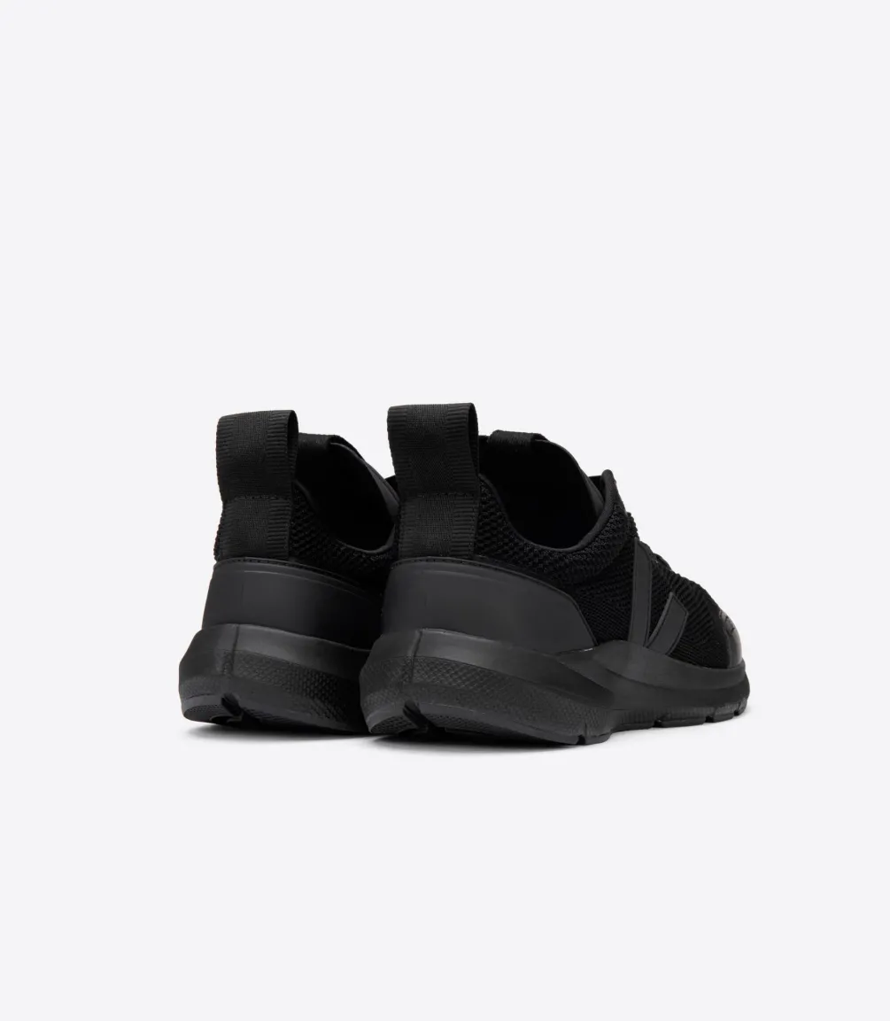 VEJA PERFORMANCE RUNNER V-KNIT X RICK OWENS BLACK