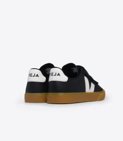 Damen VEJA RECIFE LEATHER BLACK WHITE