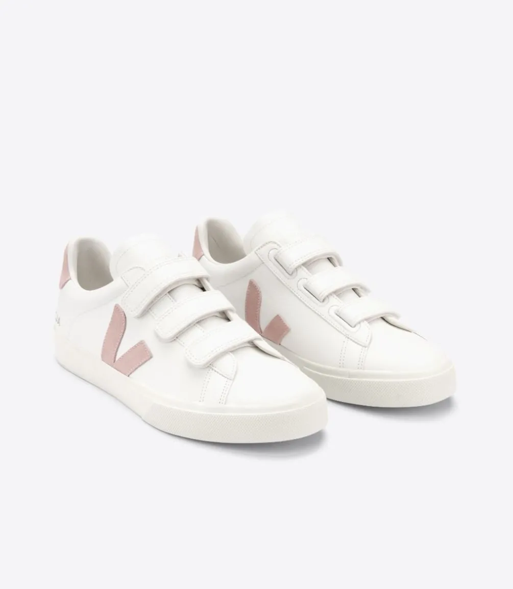 VEJA RECIFE LEATHER WHITE BABE