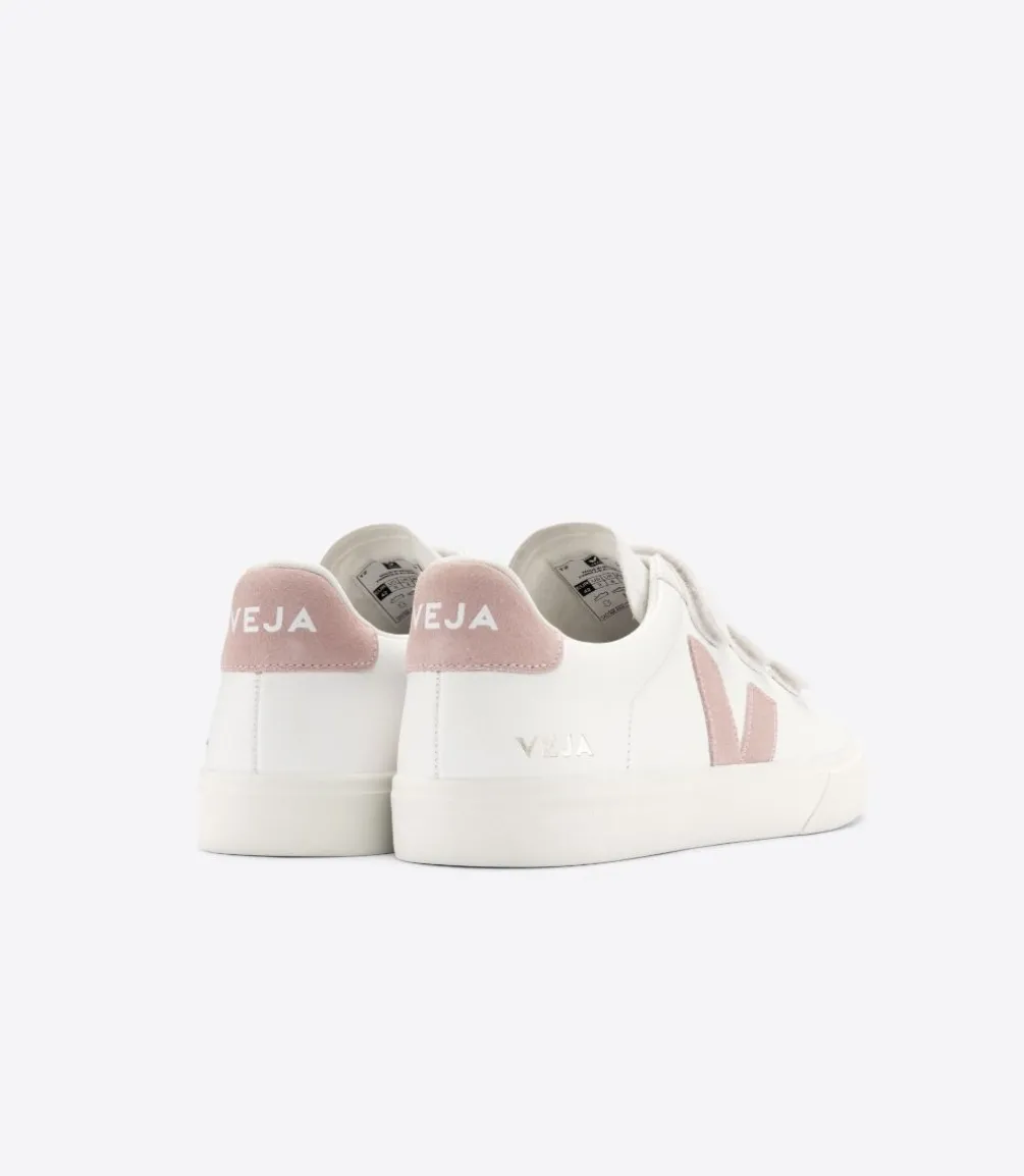 VEJA RECIFE LEATHER WHITE BABE