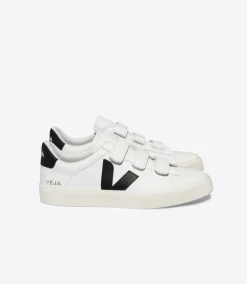 Damen VEJA RECIFE LEATHER WHITE BLACK