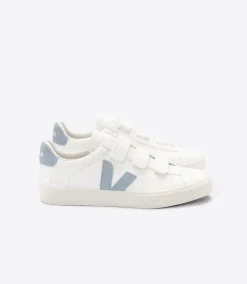 Damen VEJA RECIFE LEATHER WHITE STEEL